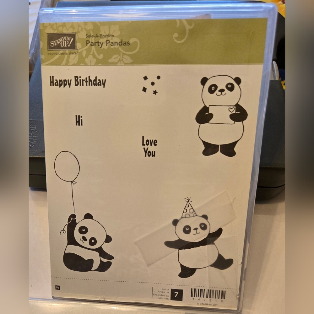 Stampin' Up! Party Pandas Stamp Set